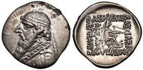 Kingdom of Parthia, Mithradates II AR Drachm