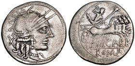 Cn. Carbo AR Denarius