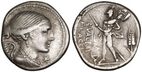 L. Valerius Flaccus AR Denarius