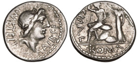 C. Poblicius Malleolus AR Denarius