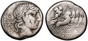 C. Vibius C. f. Pansa AR Denarius