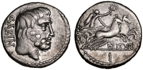 L. Titurius L. f. Sabinus AR Denarius