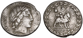 Mn. Fonteius C. f. AR Denarius