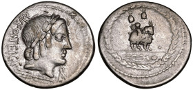 Mn. Fonteius C. f. AR Denarius