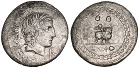 Mn. Fonteius C. f. AR Denarius