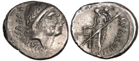 Mn. Cordius Rufus AR Denarius
