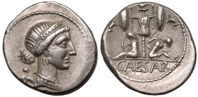 Julius Caesar AR Denarius