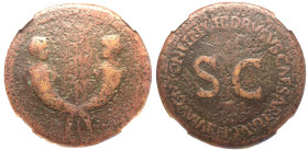 Drusus (son of Tiberius) Æ Sestertius