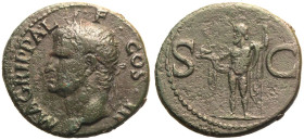 Agrippa (grandfather of Caligula) Æ As