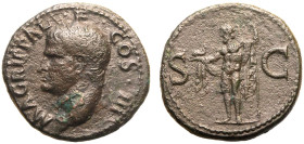 Agrippa (grandfather of Caligula) Æ As