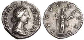 Faustina II (wife of Marcus Aurelius) AR Denarius