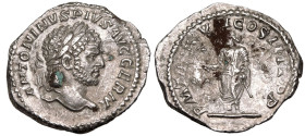 Caracalla AR/Æ Fourrée Denarius