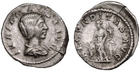 Julia Maesa (grandmother of Elagabalus) AR Denarius