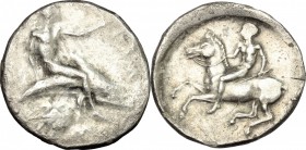 Southern Apulia, Tarentum. AR Nomos, c. 425-380 BC