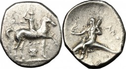 Southern Apulia, Tarentum. AR Nomos, c. 280-272 BC