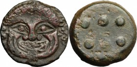 Himera. AE Hemilitron or Hexonkion, c. 425-409 BC
