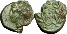 Himera. AE Hemilitron, c. 425-409 BC