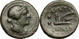 Kentoripai. AE Hexas, c. 344-336 BC
