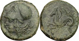 Syracuse. AE Hemilitron, 400-390 BC