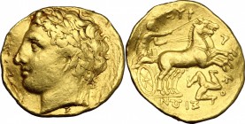 Syracuse.  Agathokles (317-289 BC). AV Dekadrachm, c. 317-310 BC