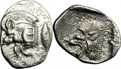 Mysia, Kyzikos. AR Obol, c. 480-420 BC