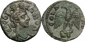 Troas, Alexandria Troas.  Pseudo-autonomous, Trebonianus Gallus to Valerian I.. AE As, 251-260 AD