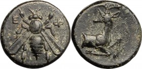 Ionia, Ephesos. AE 11 mm. c. 390-380 BC