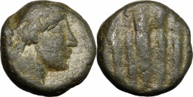 Ionia (?), Unidentified mint.. AE 16 mm. fourth century BC (?)
