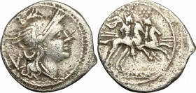 Anonymous. AR Quinarius, from 211 BC