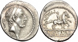 L. Marcius Philippus. . AR Denarius, 56 BC