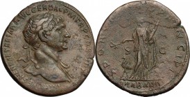 Trajan (98-117).. AE Sestertius, 112-114 AD