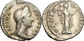Sabina, wife of Hadrian (died 137 AD).. AR Denarius, Rome mint