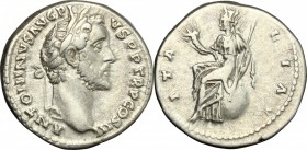 Antoninus Pius (138-161).. AR Denarius, Rome mint, 141-143 AD