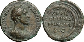 Antoninus Pius (138-161).. AE As, Rome mint