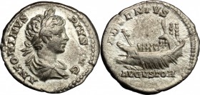 Caracalla (198-217).. AR Denarius, Rome mint, 201-206 AD