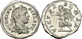 Caracalla (198-217). AR Denarius, 201-206 AD