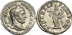 Caracalla (198-217).. AR Denarius, 210-213 AD