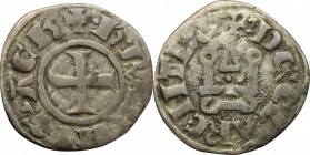 Chiarenza.  Carlo II d'Angiò (1285-1289).. Denaro tornese