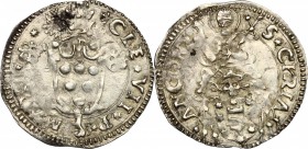 Ancona.  Clemente VII (1523-1534). Mezzo giulio