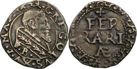 Ferrara.  Gregorio XV (1621-1623). Mezzo grosso
