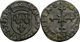 L'Aquila.  Carlo VIII (1495). Cavallo
