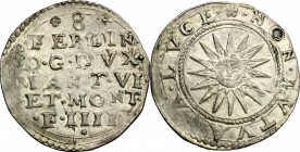 Mantova.  Ferdinando Gonzaga (1612-1626). Da 8 soldi