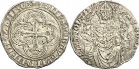 Milano.  Gian Galeazzo Visconti (1385-1402). Pegione o grosso da un soldo e mezzo