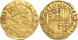 Napoli.  Ferdinando I d'Aragona (1458-1494). Ducato in oro