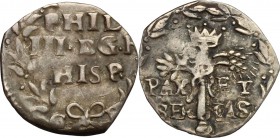 Napoli.  Filippo III (1598-1621).. 3 cinquine, sigle C-FC