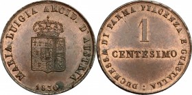 Parma.  Maria Luigia (1815-1847). Centesimo 1830
