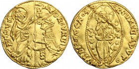 Roma.  Senato Romano (sec. XIV). Ducato, simbolo testa di moro