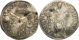 Roma.  Sede Vacante (1555), Camerlengo Cardinal Guido Ascanio Sforza. Giulio 1555