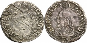 Roma.  Pio V (1566-1572). Mezzo grosso