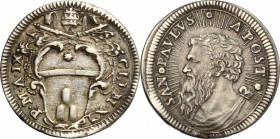 Roma.  Clemente XI (1700-1721). Grosso A. IX